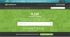Desktop Screenshot of codegrape.com